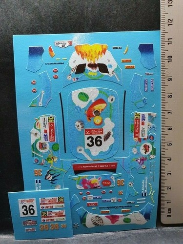 Decals citroën ds3 r5 - 1/43,