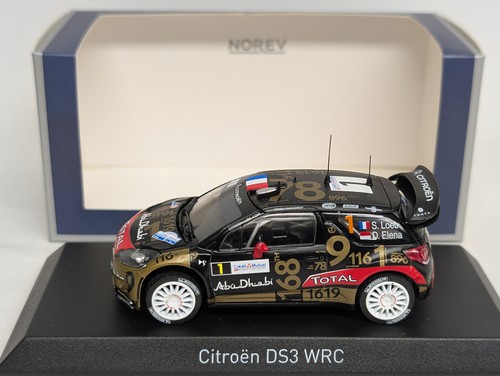 Norev citroen ds3 - 1:43, wrc