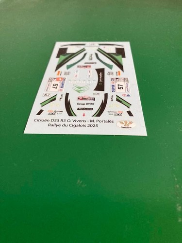Decal citroen ds3 r3 - decal,