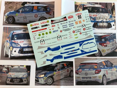 Decal citroën ds3 n 90 - 43,
